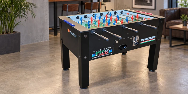 Calcio Balilla con Gettoniera