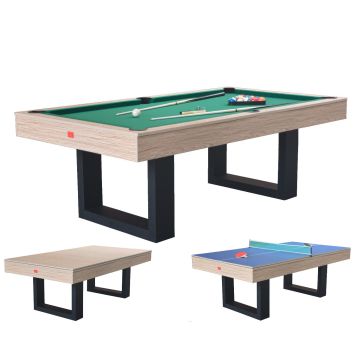 Biliardo Tavolo SENECA BICOLOR 3 in 1 (214 cm)