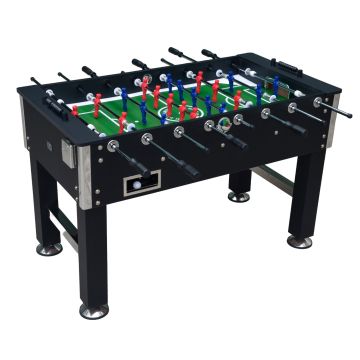 Calcio Balilla ANDROMEDA con aste passanti e piano in vetro temperato