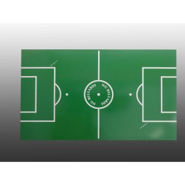 Il colore del campo gioco può variare in base al modello di calcio balilla