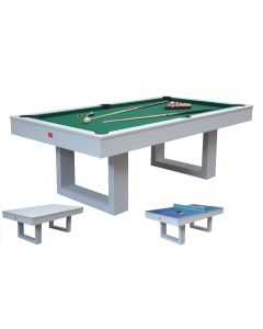 Biliardo SENECA BIANCO 3 in 1 