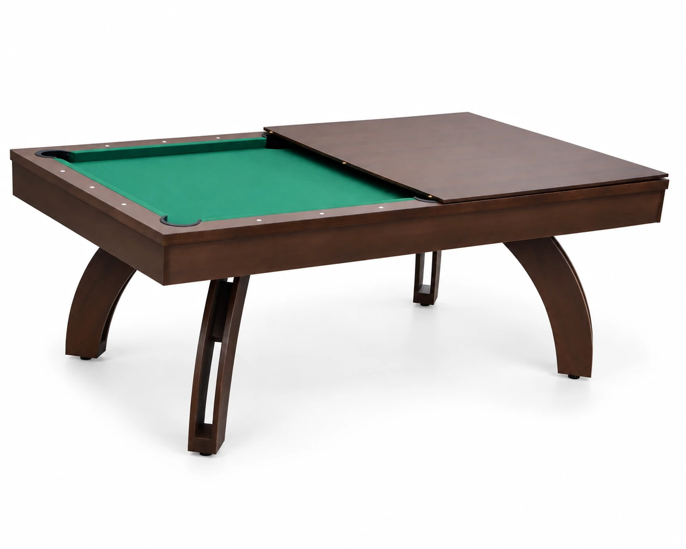 Biliardo SIRIO LEGNO — SIRIO passa dal gioco al pranzo