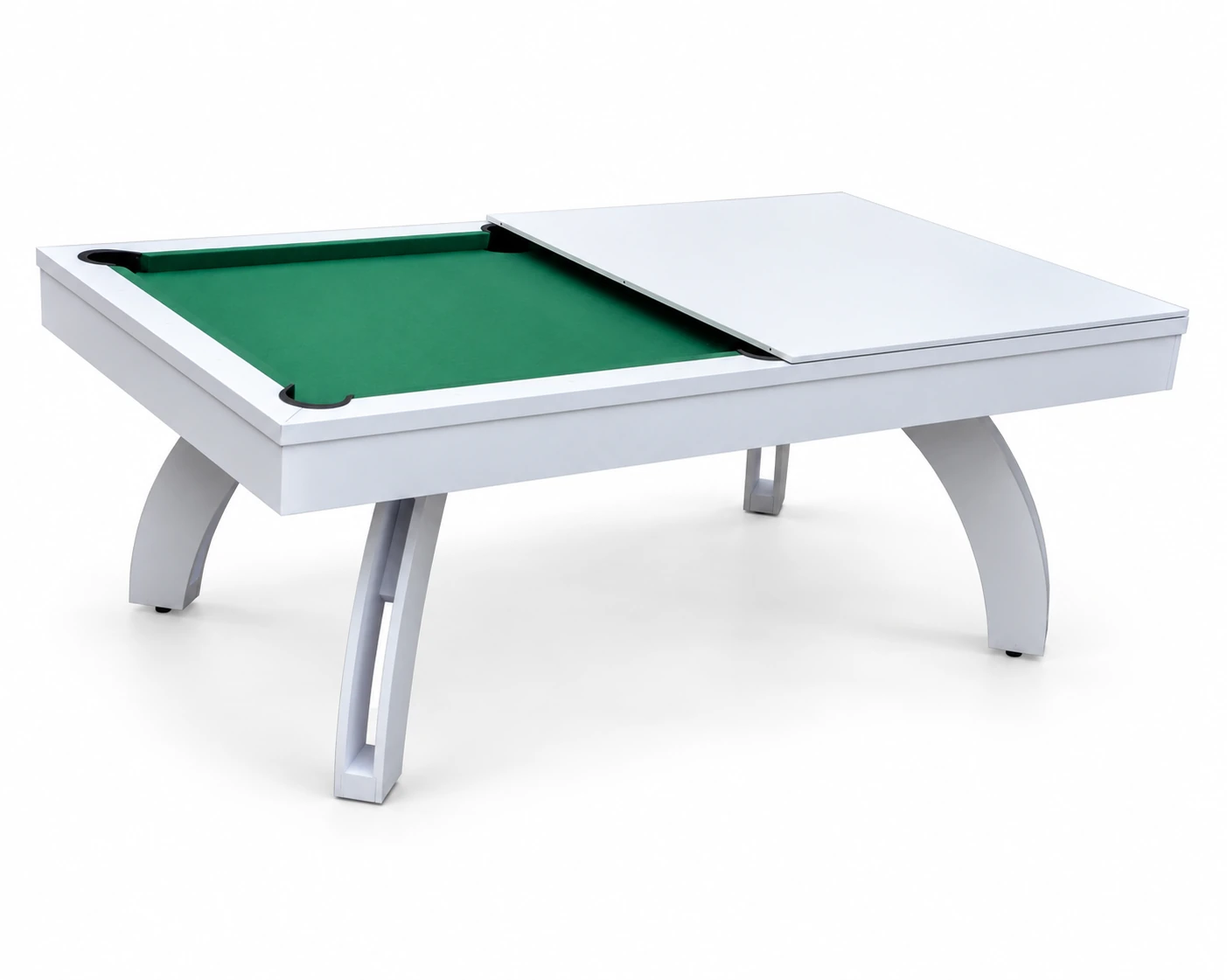 Biliardo SIRIO BIANCO — SIRIO passa dal gioco al pranzo