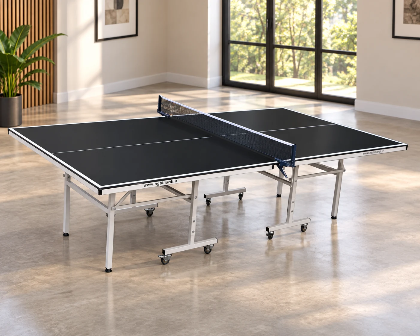 Ping Pong Black Ranking da Interno — ambientazione ricreata dalla fotografia del modello