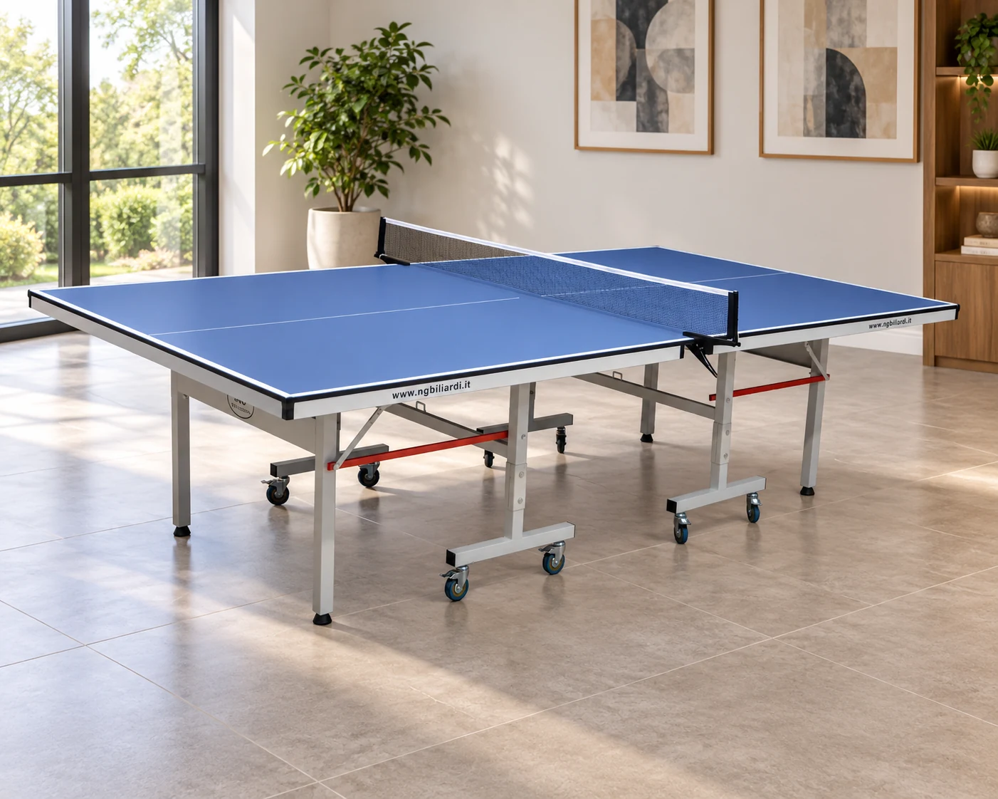 Ping Pong TIE BREAK INTERNO (blu) — ambientazione ricreata dalla fotografia del modello