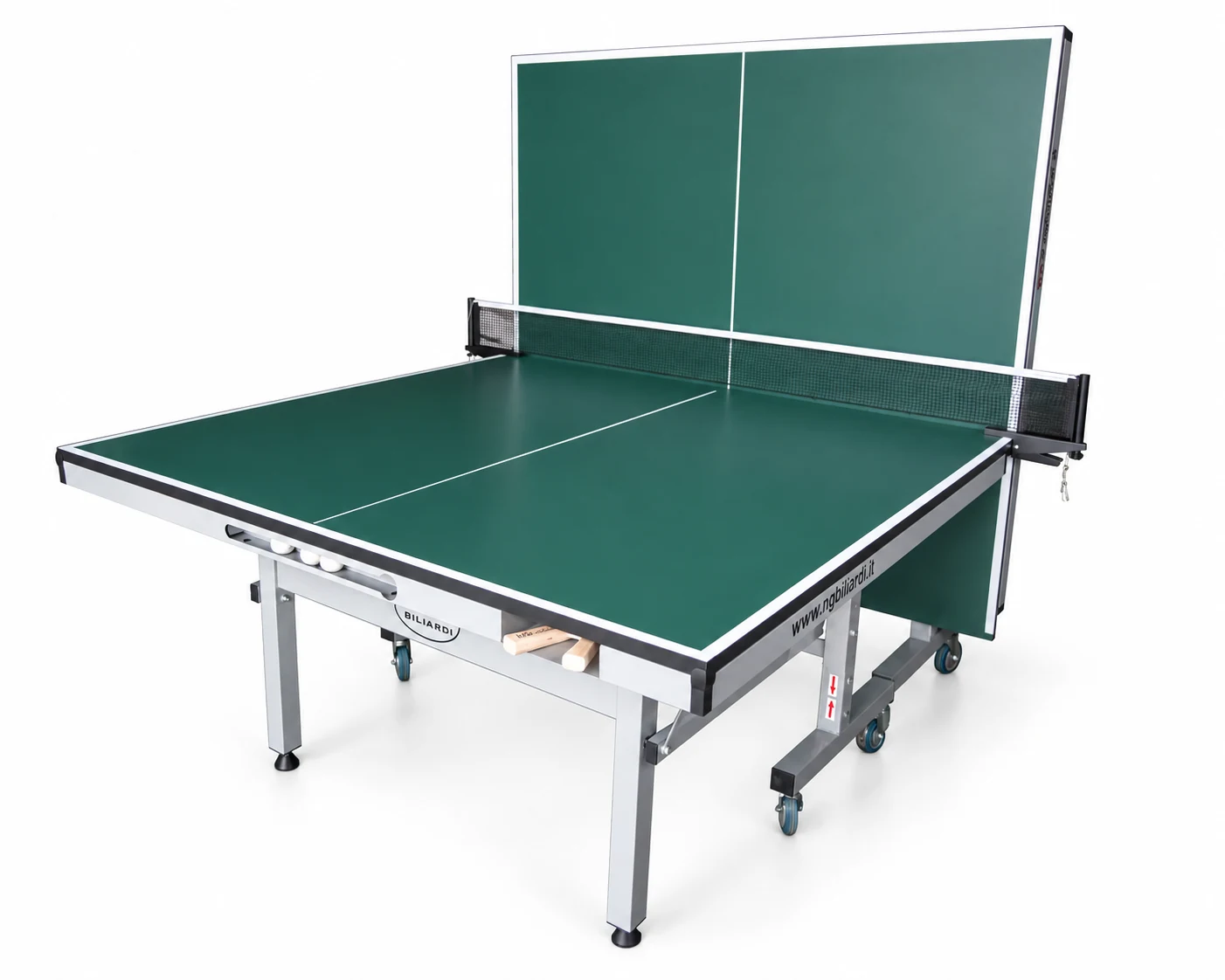 Ping Pong COMPETITION PRO (verde) — configurazione e struttura