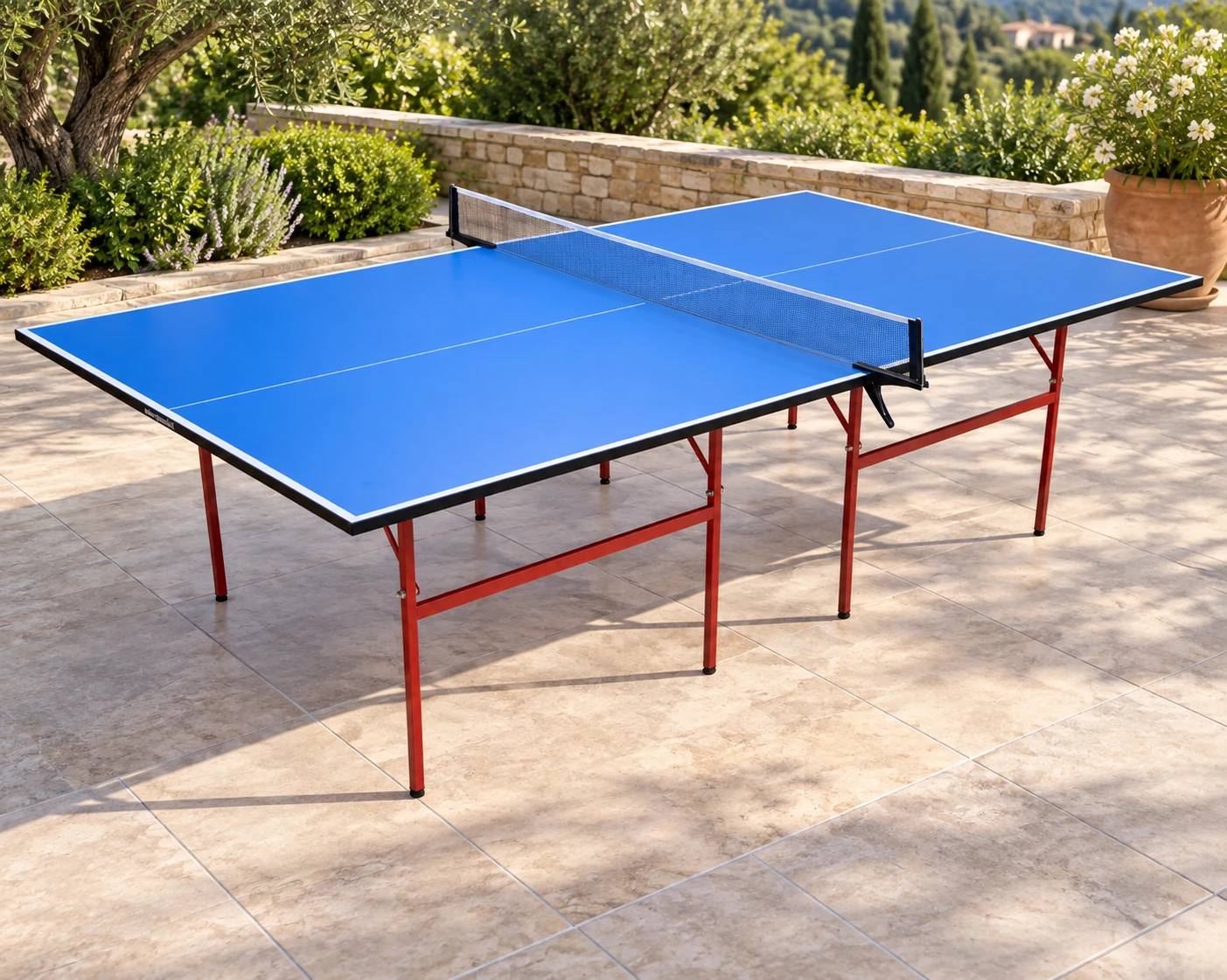Ping Pong SLICE per esterno — ambientazione ricreata dalla fotografia del modello