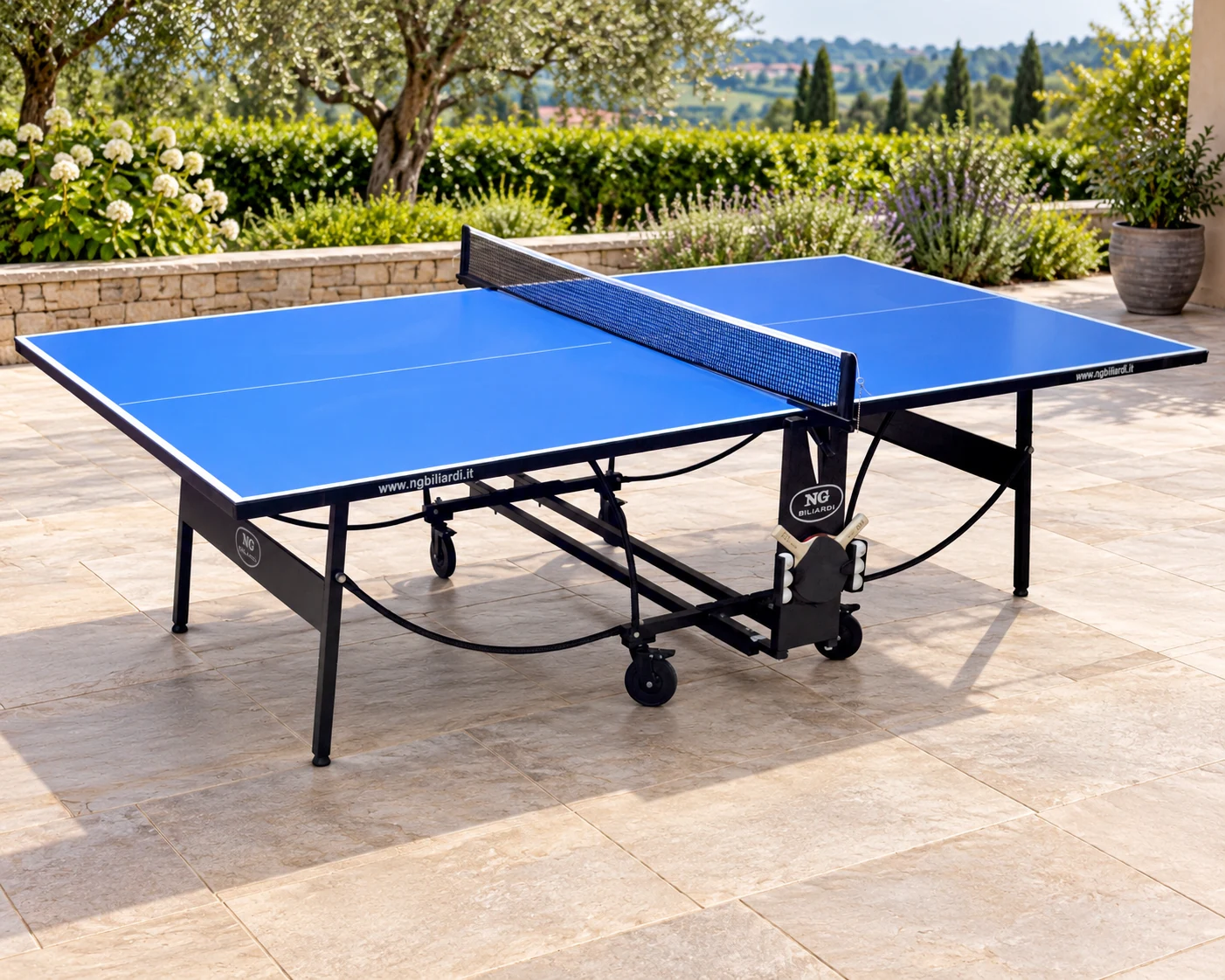 Ping Pong FUSION OUTDOOR — ambientazione ricreata dalla fotografia del modello