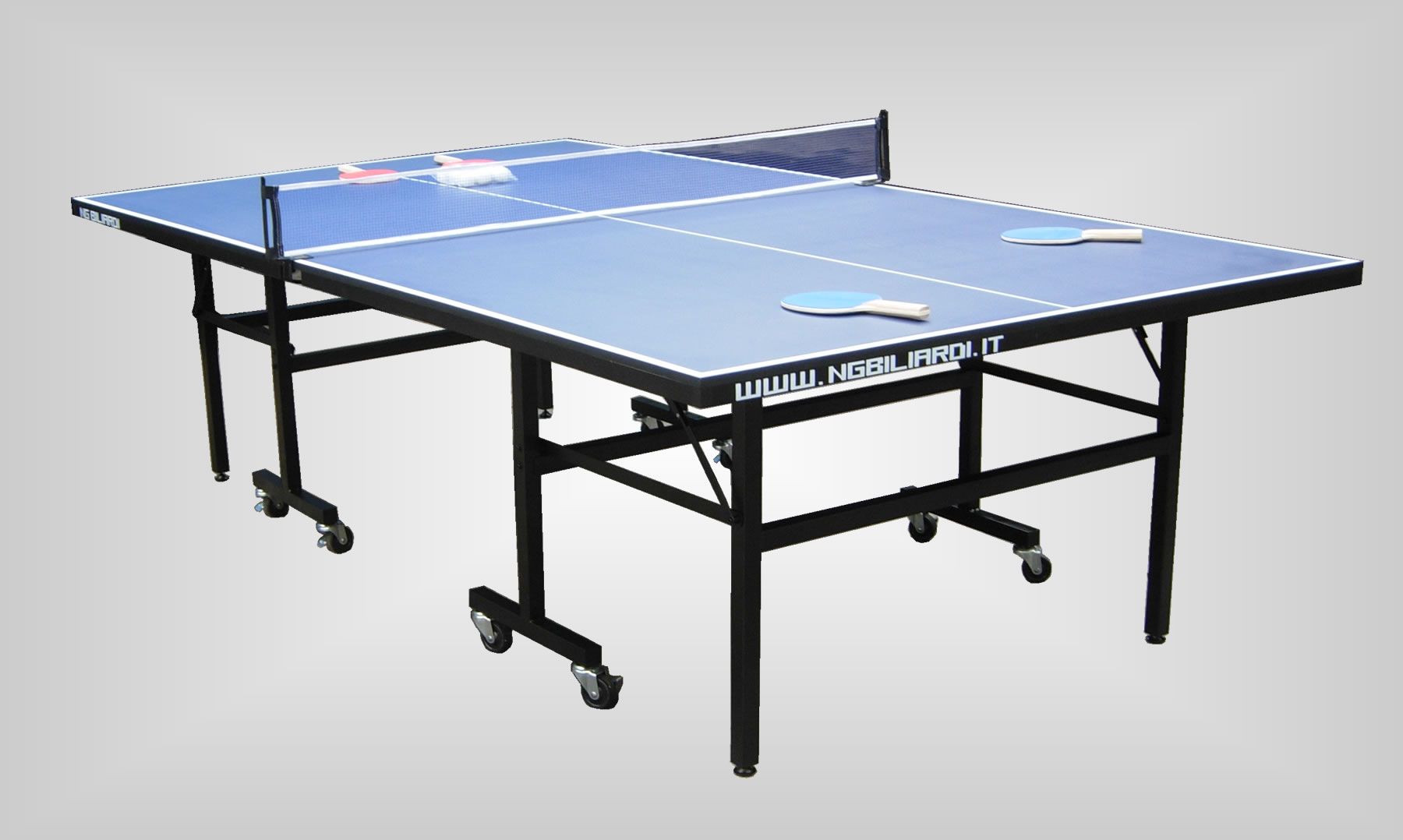 Wimbledon da interno blu aperto